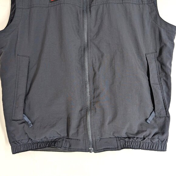 SLAM ATS Vest Mens M Black Full Zip Zip Pockets Lining Logo Work Outdoors Active - Picture 3 of 16